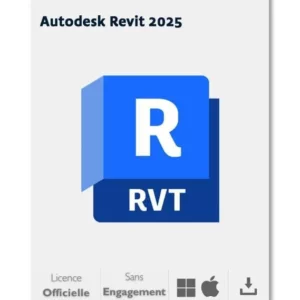 Autodesk Revit 2025 - 1 An | Licence Officielle En Français - Windows|Mac - Version Téléchargement